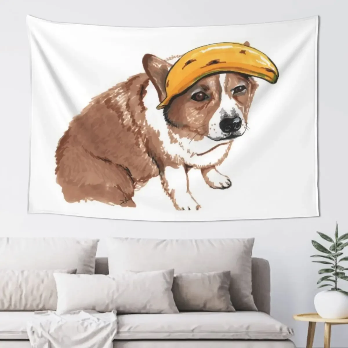 Corgi and Banana Tapestry House Decor Room Decorations Aesthetics Anime Decor Tapestry
Corgi and Banana Tapestry House Decor Room Decorations Aesthetics Anime Decor Tapestry