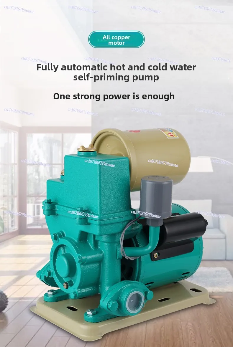 Automatic Self-priming Pump Household 220v Booster Tap Water Cold Water Heater Pipeline Suction Silent Pumping
Automatic Self-priming Pump Household 220v Booster Tap Water Cold Water Heater Pipeline Suction Silent Pumping