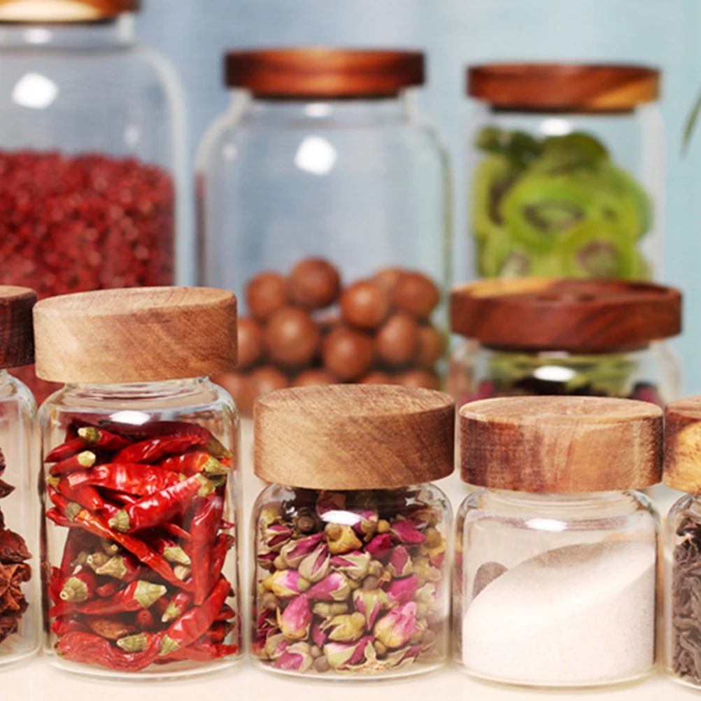 Glass Packaging Bottle Food Storage Containers Sealed Canisters Clear Safe Long Use Fresh Dry Food Tea Coffee Sugar Salt
Glass Packaging Bottle Food Storage Containers Sealed Canisters Clear Safe Long Use Fresh Dry Food Tea Coffee Sugar Salt
