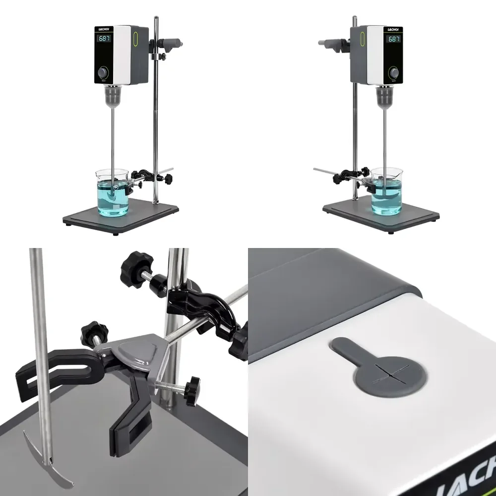 DC brushless motor laboratory mixer with electric overhead mixer for precise mixing
DC brushless motor laboratory mixer with electric overhead mixer for precise mixing