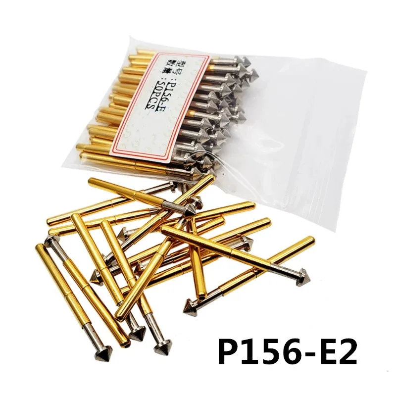 100PCS/Pack P156-E2 Cone Head Spring Test Probe Outer Diameter 2.36mm Length 33.35mm ICT Top Pin
100PCS/Pack P156-E2 Cone Head Spring Test Probe Outer Diameter 2.36mm Length 33.35mm ICT Top Pin