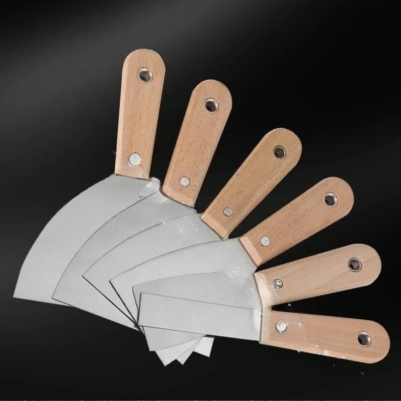 Putty Knife Scrapers - Stainless Steel Spackle Knife with Wood Handle for Scrapering,Drywall Repairs and Spreading,Cleaning
Putty Knife Scrapers - Stainless Steel Spackle Knife with Wood Handle for Scrapering,Drywall Repairs and Spreading,Cleaning