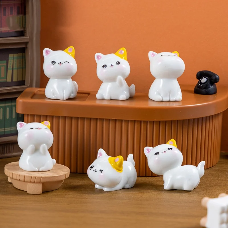 Creative Cartoon Micro Landscape Cute Kitten Doll Ornament Doll House DIY Decoration Mini Home Decoration Small Ornament
Creative Cartoon Micro Landscape Cute Kitten Doll Ornament Doll House DIY Decoration Mini Home Decoration Small Ornament