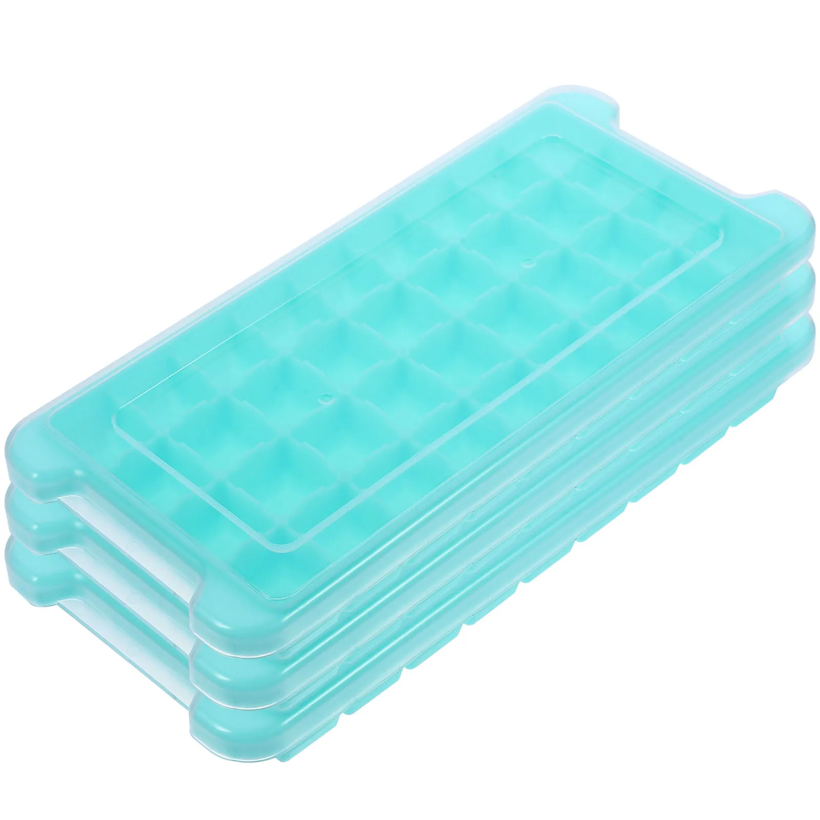 3Pcs Silicone Ice Cube Tray Smooth Flexible Mold for Making Ice Jelly Chocolate Soap Wax Reusable Freezer Storage Lid
3Pcs Silicone Ice Cube Tray Smooth Flexible Mold for Making Ice Jelly Chocolate Soap Wax Reusable Freezer Storage Lid
