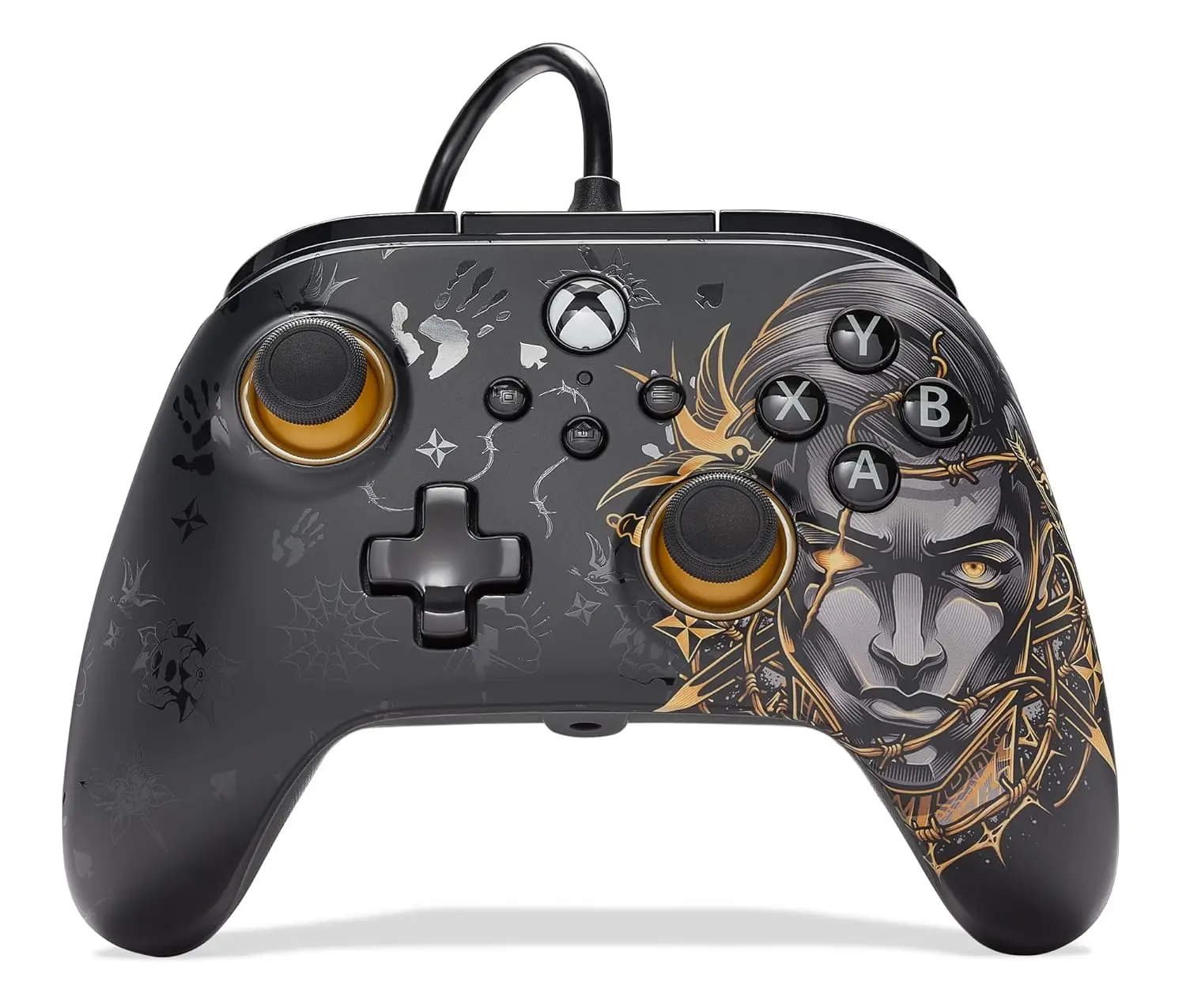 Проводной игровой контроллер Fortnite Midas для Xbox Series X | S, Windows 10/11, USB-C, официально лицензировано, с бонусным виртуальным предметом
Проводной игровой контроллер Fortnite Midas для Xbox Series X | S, Windows 10/11, USB-C, официально лицензировано, с бонусным виртуальным предметом
