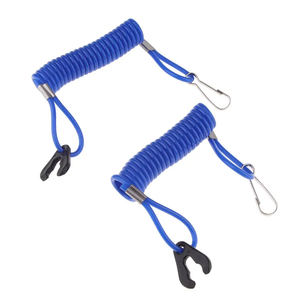 2 x Universal Engine Motor Lanyard Kill Stop Switch & Safety Tether Lanyard for Outboard Motors ATV Bike - Blue
2 x Universal Engine Motor Lanyard Kill Stop Switch & Safety Tether Lanyard for Outboard Motors ATV Bike - Blue
