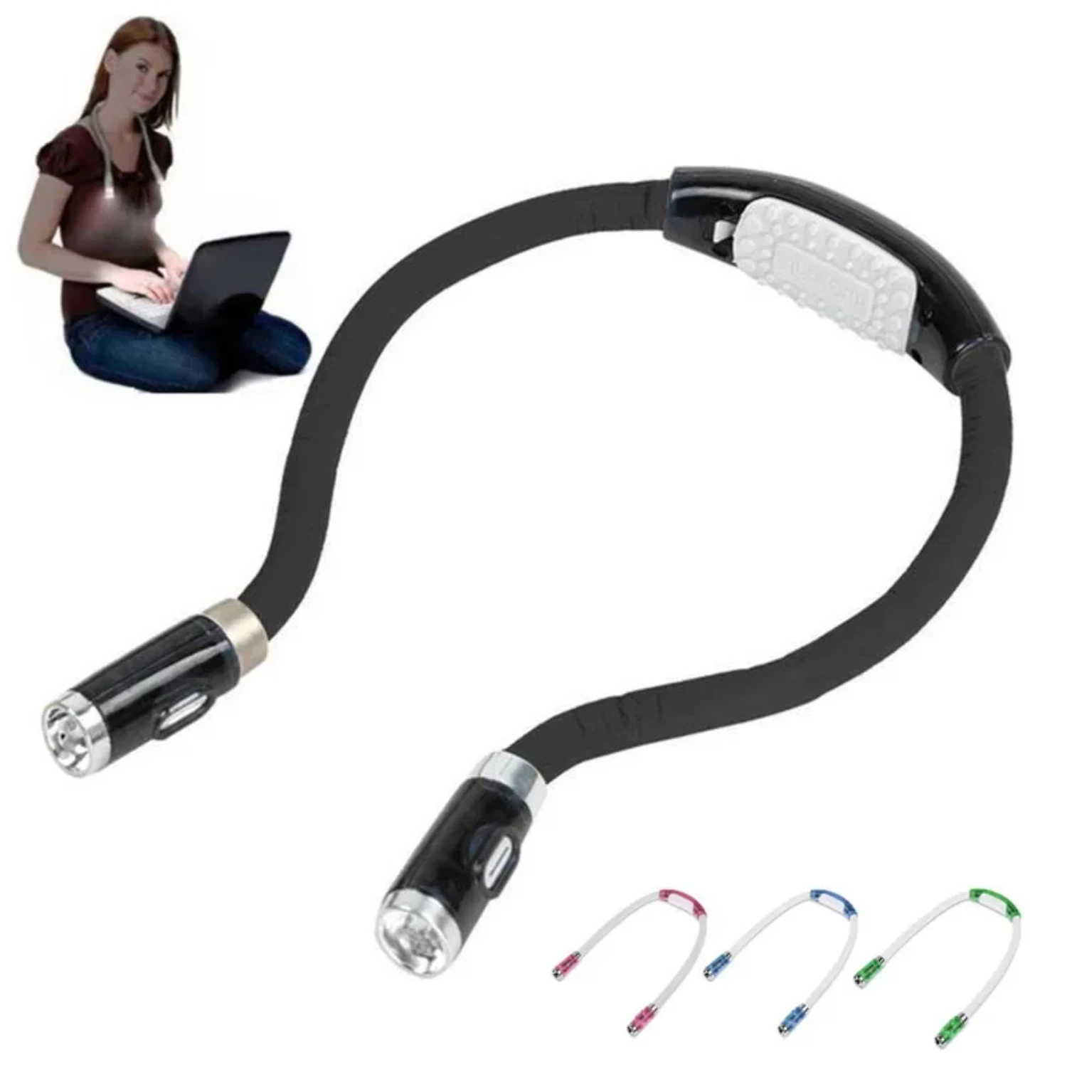 LED Neck Light Book Reading Lamp Night Flashlight Camping Led Neck Reading Creative Handfree Work Light Book Lights
LED Neck Light Book Reading Lamp Night Flashlight Camping Led Neck Reading Creative Handfree Work Light Book Lights
