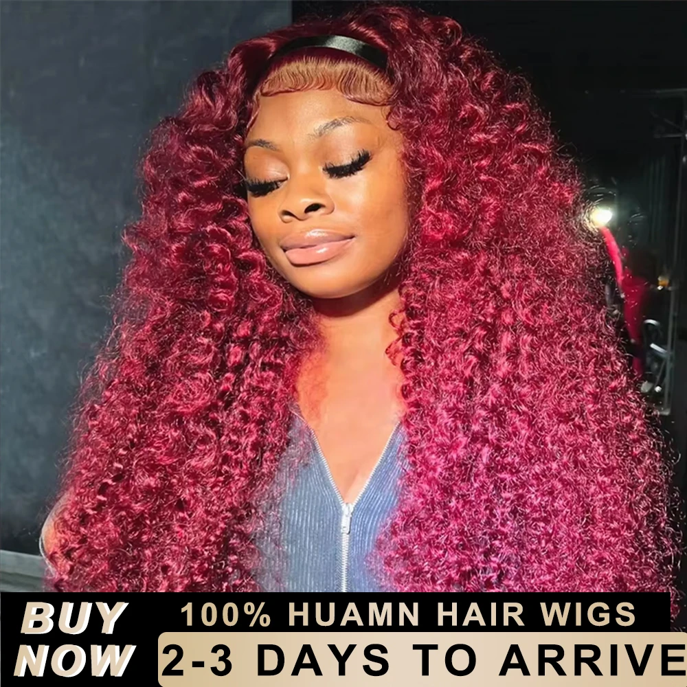 30 44 Inch Burgundy 99J Curly 13x6 Hd Lace Frontal Wig Colored Human Hair 100% Brazilian 13x4 Water Deep Wave Red Wigs For Women
30 44 Inch Burgundy 99J Curly 13x6 Hd Lace Frontal Wig Colored Human Hair 100% Brazilian 13x4 Water Deep Wave Red Wigs For Women