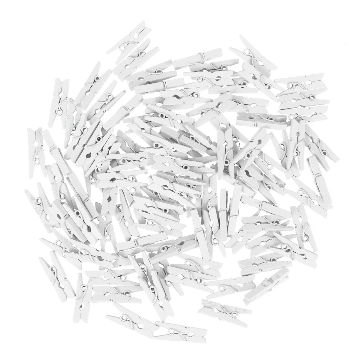 100pcs Mini Clothes Pins Wooden Binder Clip Tiny White Photo Utility Heavy Duty Pegs Crafting Frame Decor Home Accessories
100pcs Mini Clothes Pins Wooden Binder Clip Tiny White Photo Utility Heavy Duty Pegs Crafting Frame Decor Home Accessories