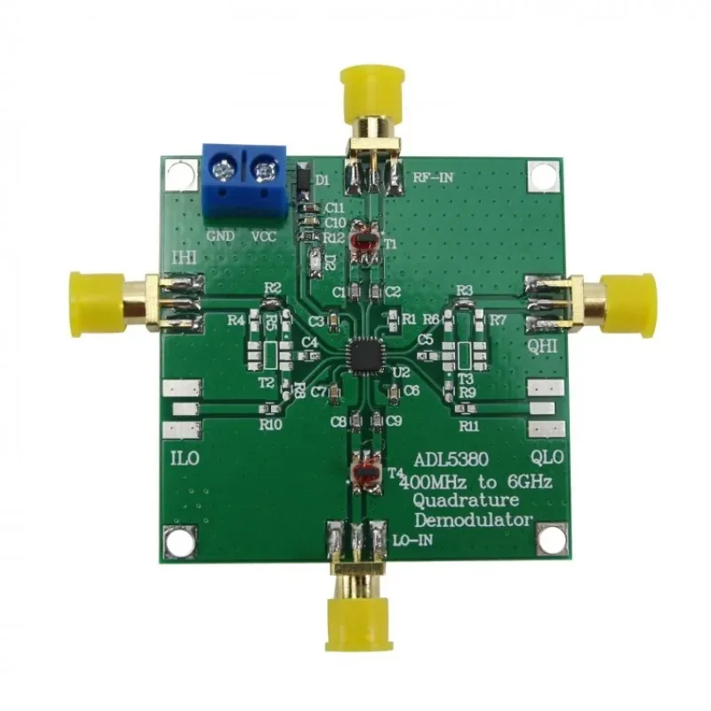 NEW 400MHz-6GHz IQ Frequency Mixer Module Quadrature Demodulator ADL5380 6GHz Bandwidth Mixing
NEW 400MHz-6GHz IQ Frequency Mixer Module Quadrature Demodulator ADL5380 6GHz Bandwidth Mixing