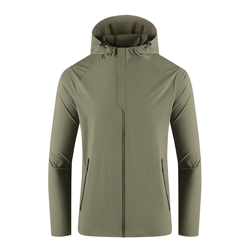 Lightweight Men's Sun Protective Jacket - UPF 50+ Windproof Hooded Shirt, Quick-Dry & Elastic Cuffs
Lightweight Men's Sun Protective Jacket - UPF 50+ Windproof Hooded Shirt, Quick-Dry & Elastic Cuffs