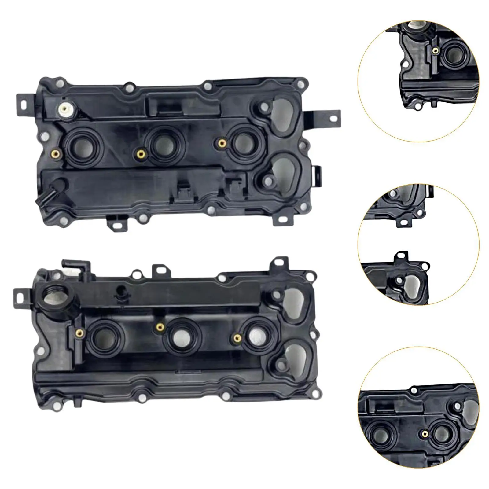 2 Pieces Engine Valve Covers with Gaskets Accessory High Performance, Easy to Install, Replacement for Infiniti M35 M35H
2 Pieces Engine Valve Covers with Gaskets Accessory High Performance, Easy to Install, Replacement for Infiniti M35 M35H