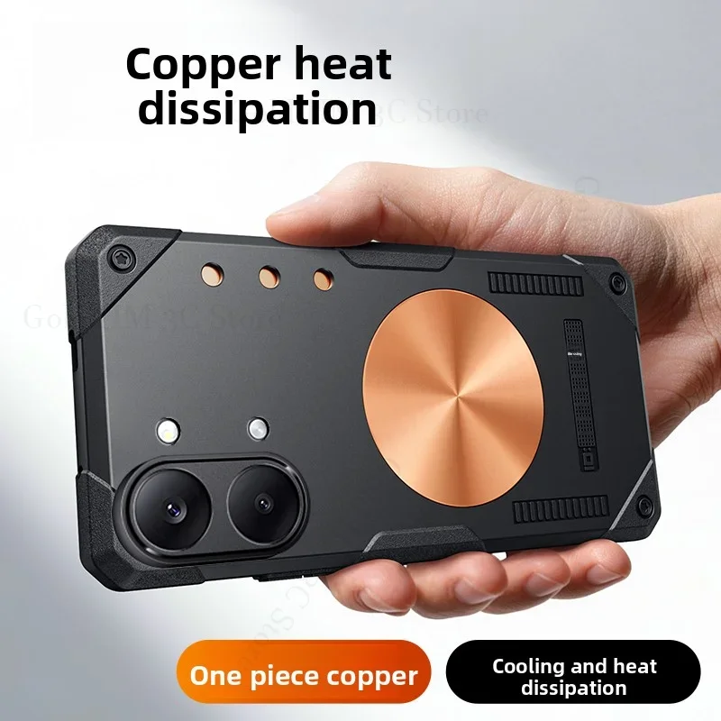 For Xiaomi 17 Pro Max Heat Dissipation Magnetic Copper Case For Redmi K90 Pro Max Wireless Charging Armor Protective Back Cover
For Xiaomi 17 Pro Max Heat Dissipation Magnetic Copper Case For Redmi K90 Pro Max Wireless Charging Armor Protective Back Cover