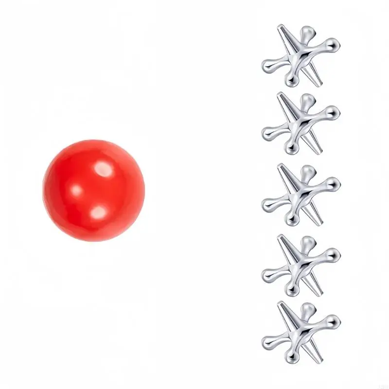 J2HF Stress Relief Ball Game Set With Metallic And Elastic Balls For Adult Hand Relax
J2HF Stress Relief Ball Game Set With Metallic And Elastic Balls For Adult Hand Relax