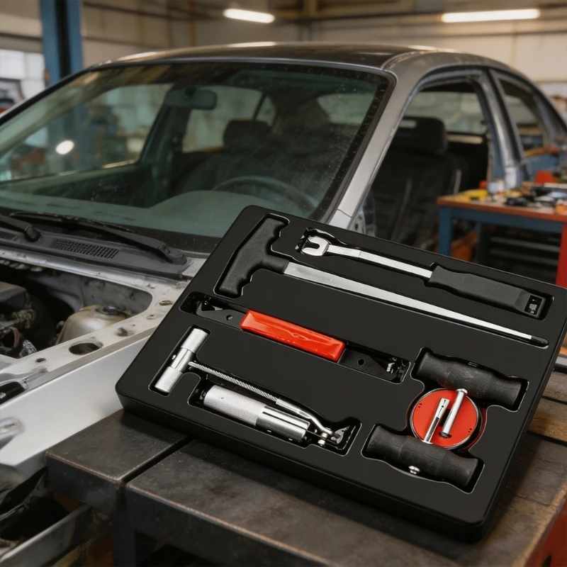 Professional Windshield Removal Tool For Auto Glass Replacement With Cutting Wire And Handles Y5GB
Professional Windshield Removal Tool For Auto Glass Replacement With Cutting Wire And Handles Y5GB