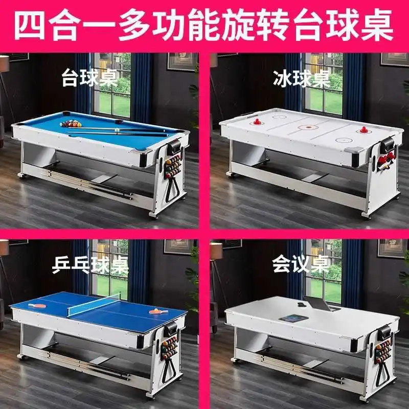 Multipurpose Pool Table Standard Adult 4-in-1 Pool Table Ice Hockey
Multipurpose Pool Table Standard Adult 4-in-1 Pool Table Ice Hockey