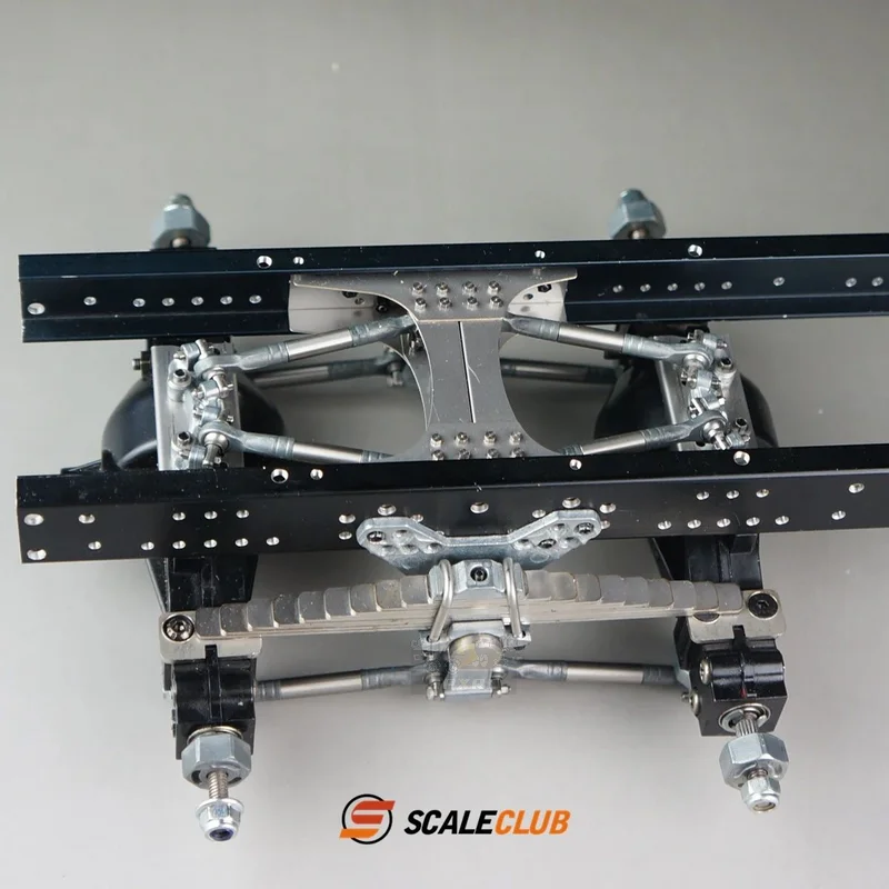Scaleclub 1/14 Tractor Mud Head Simulation Metal Two-axle Rear Suspension Qianqiu For Tamiya Lesu Rc Truck Trailer
Scaleclub 1/14 Tractor Mud Head Simulation Metal Two-axle Rear Suspension Qianqiu For Tamiya Lesu Rc Truck Trailer