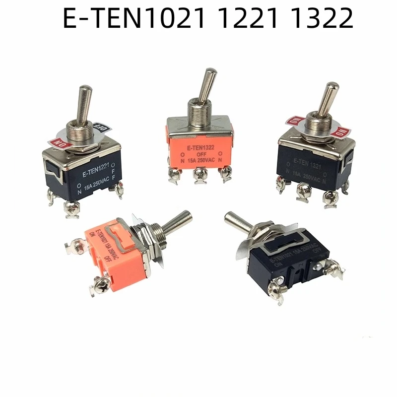 2PCS E-TEN1021 1221 1322 2/3 pin 2/3 gear self-locking self-resetting toggle switch rocker arm button switch
2PCS E-TEN1021 1221 1322 2/3 pin 2/3 gear self-locking self-resetting toggle switch rocker arm button switch