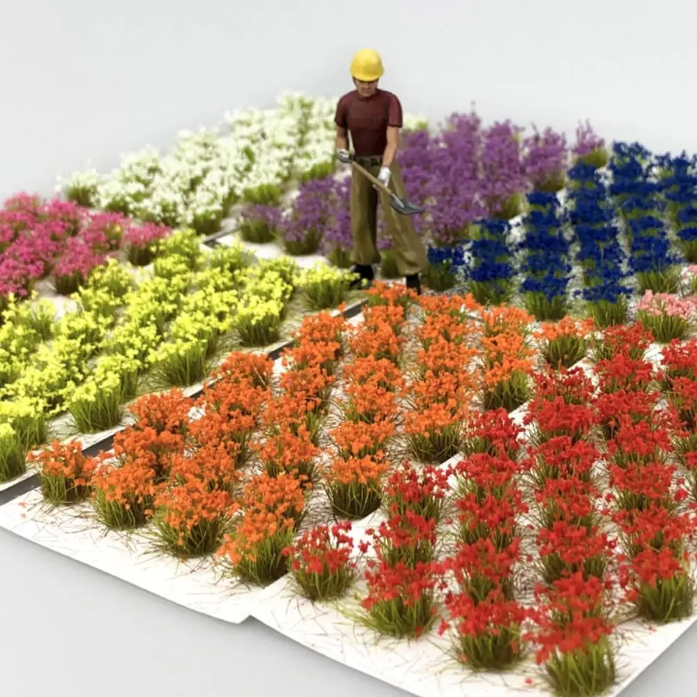Simulation Miniature Flower Cluster Diy Building Model Making Small Grass Model Railway Train Colorful Static Tuft Toys
Simulation Miniature Flower Cluster Diy Building Model Making Small Grass Model Railway Train Colorful Static Tuft Toys