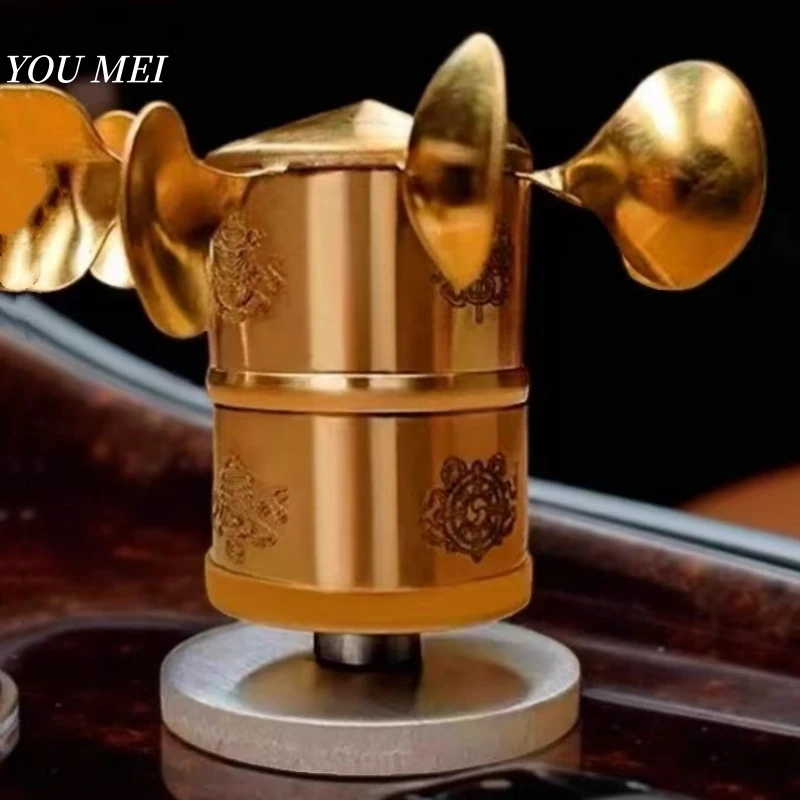 Tibetan-Style Wind-Powered Prayer Wheel Home Decor Portable Eight Auspicious Stainless Steel Small Wind-Spinning Prayer Wheel
Tibetan-Style Wind-Powered Prayer Wheel Home Decor Portable Eight Auspicious Stainless Steel Small Wind-Spinning Prayer Wheel