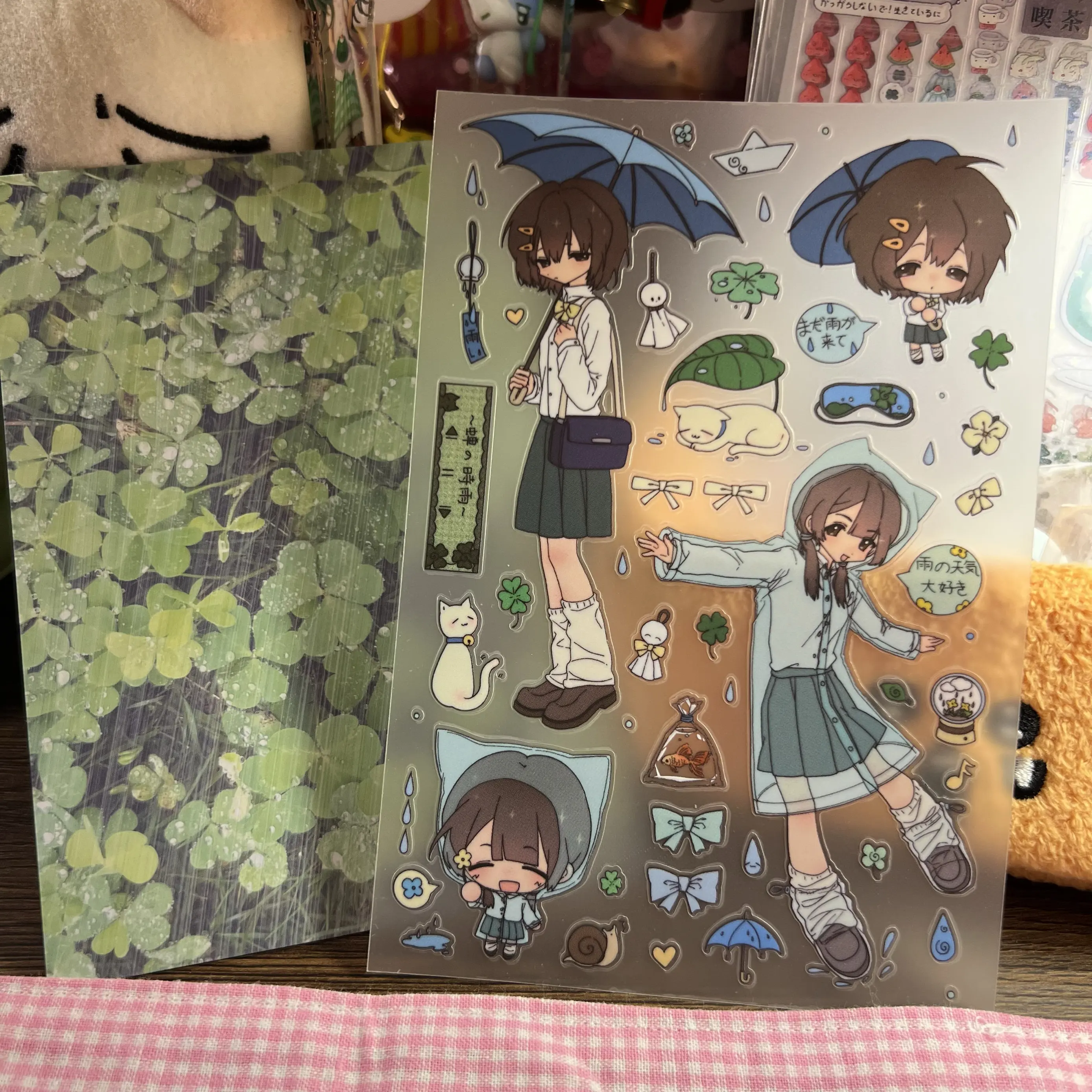 YAO Likes Rainy Days, оригинальные наклейки с персонажами Guka, наклейки Ins
YAO Likes Rainy Days, оригинальные наклейки с персонажами Guka, наклейки Ins