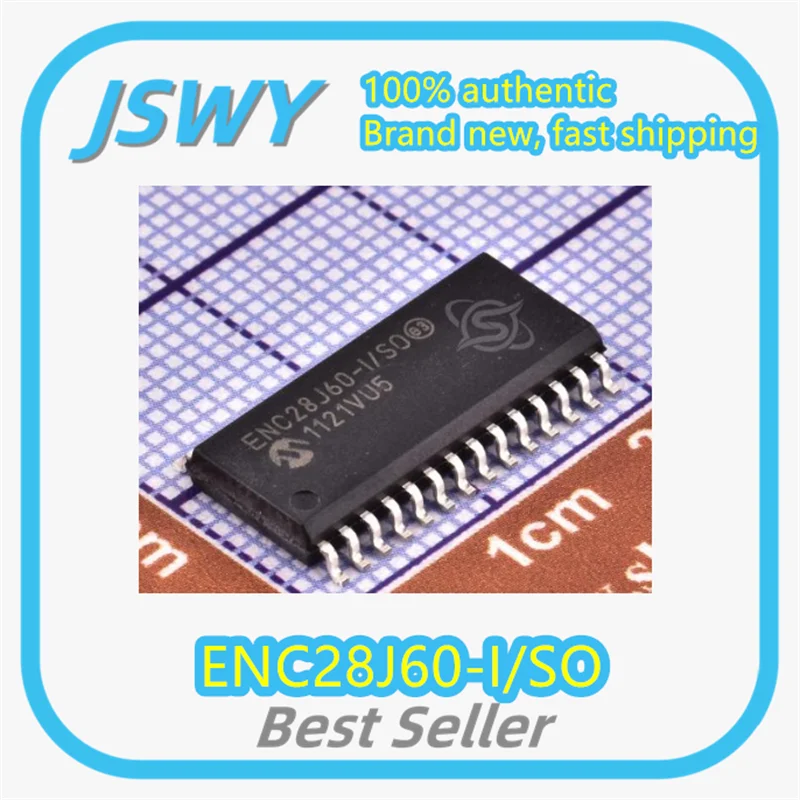 (3/30 pcs) ENC28J60-I/SO ENC28J60 SOIC-28 Ethernet Controller Chip Brand New Original
(3/30 pcs) ENC28J60-I/SO ENC28J60 SOIC-28 Ethernet Controller Chip Brand New Original