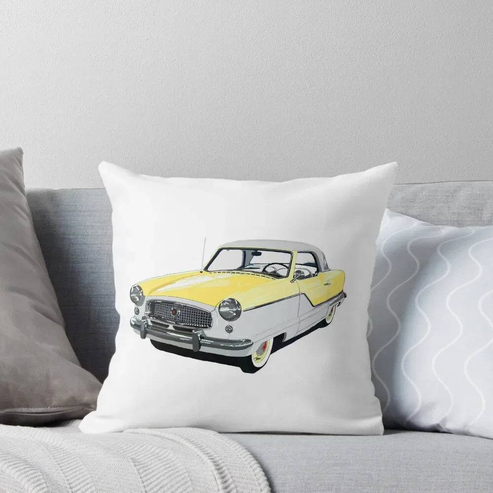 Yellow Austin/ Nash Metropolitan car Throw Pillow Ornamental Pillow pillow pillowcase Cushions Home Decor 
Yellow Austin/ Nash Metropolitan car Throw Pillow Ornamental Pillow pillow pillowcase Cushions Home Decor