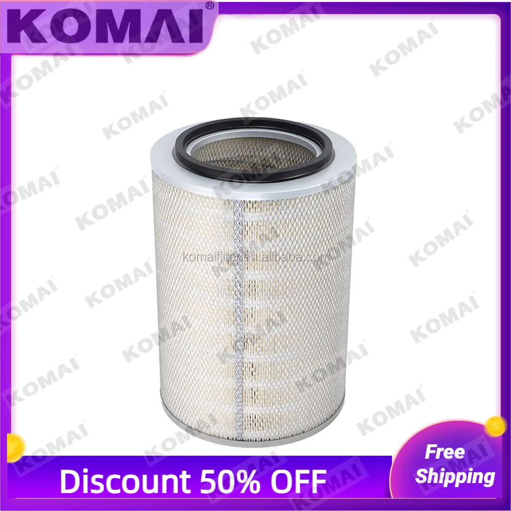KOMAI Factory Air Filter P134353 AF25691 ME073130 SA 8303 For WA470-3 EX300-3 230C LC
KOMAI Factory Air Filter P134353 AF25691 ME073130 SA 8303 For WA470-3 EX300-3 230C LC