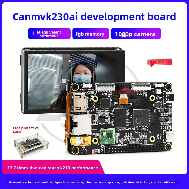 K230 development board CanMV AI fast main board artificial intelligence dual core AI main board visual recognition module
K230 development board CanMV AI fast main board artificial intelligence dual core AI main board visual recognition module