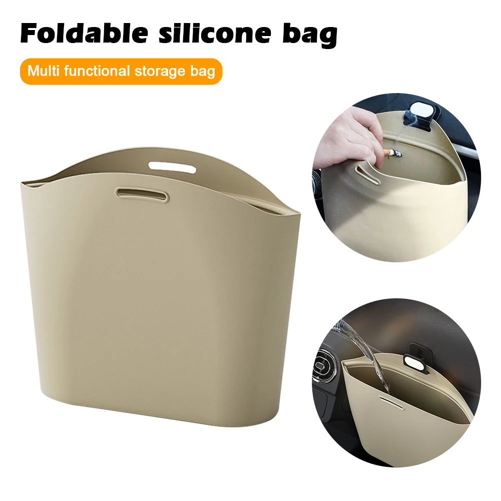 Silicone Car Trash Can Hanging Waste Bin for Vehicle Storage and Garbage Collection Space Saving Organizers Foldable Waste Bin
Silicone Car Trash Can Hanging Waste Bin for Vehicle Storage and Garbage Collection Space Saving Organizers Foldable Waste Bin