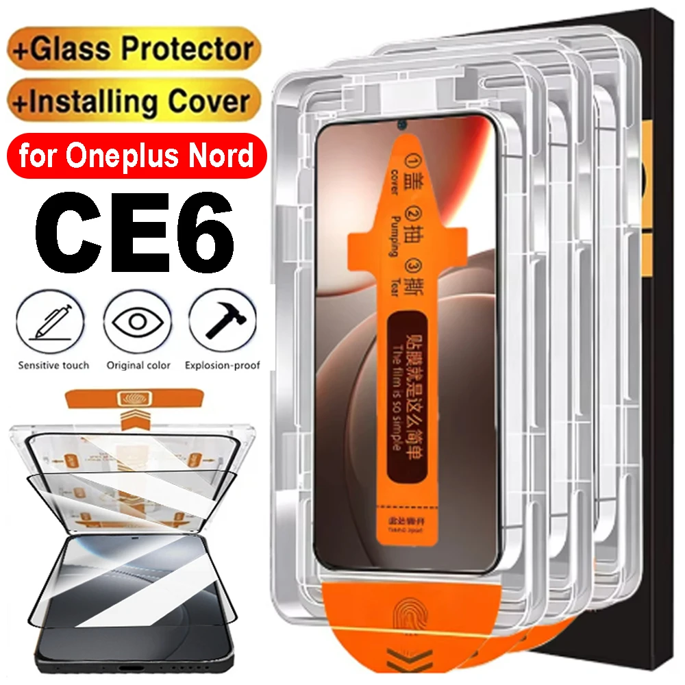 1/2Pack for Oneplus Nord CE6 Screen Protector with Easy Install Kit for Oneplus Nord CE6 HD Clear Tempered Glass Protective Film
1/2Pack for Oneplus Nord CE6 Screen Protector with Easy Install Kit for Oneplus Nord CE6 HD Clear Tempered Glass Protective Film