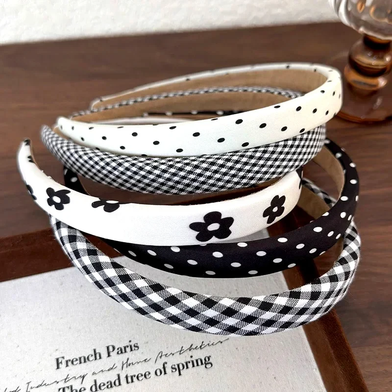 Polka Dot Hair Bands for Women Floral Print Hair Hoop Headbands Sweet Girls Plaid Hairband Hair Accessories Headwear Headdress
Polka Dot Hair Bands for Women Floral Print Hair Hoop Headbands Sweet Girls Plaid Hairband Hair Accessories Headwear Headdress