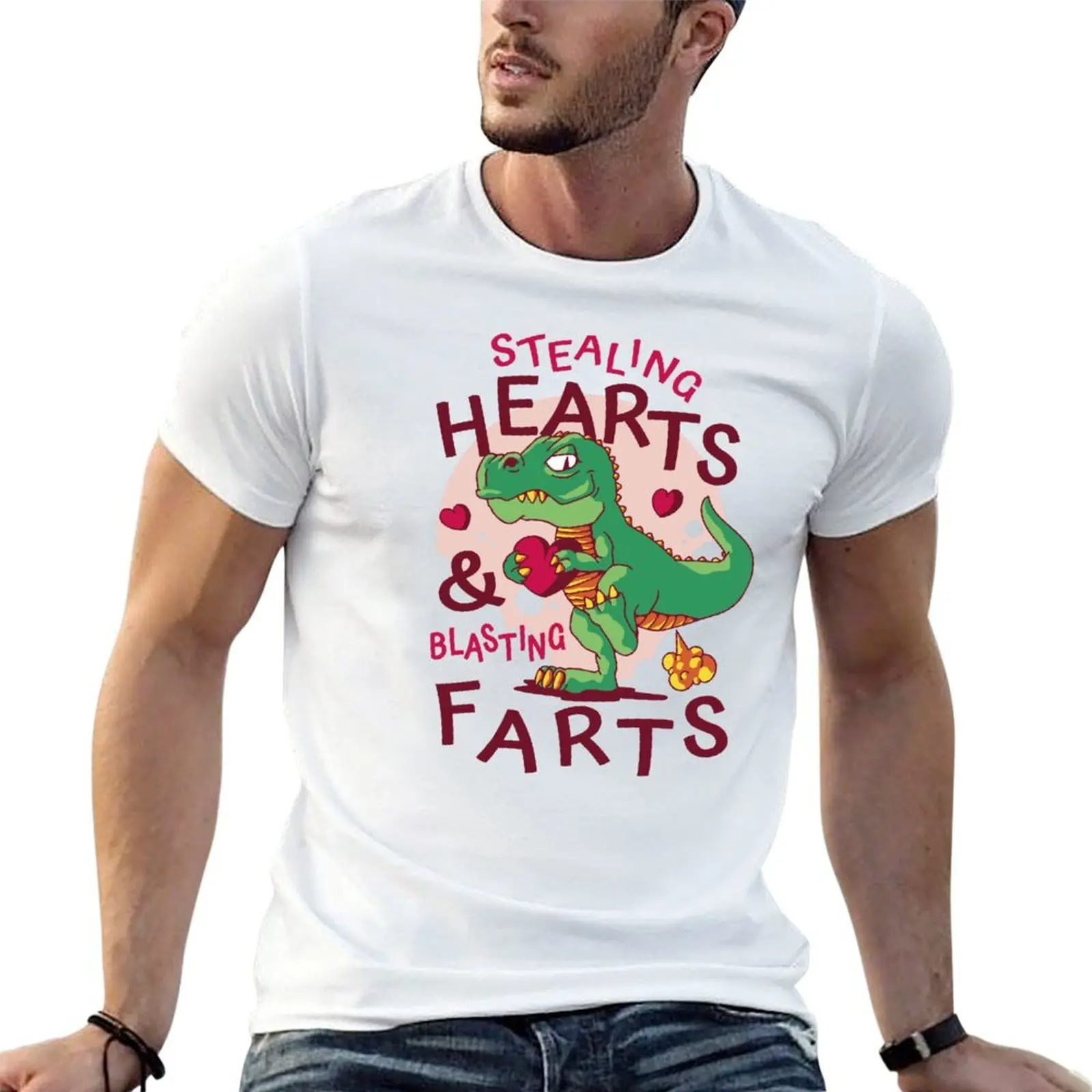 Stealing Hearts and Blasting Farts - Funny T-Rex T-Shirt t shirts for man graphic funny t shirt man casual T-Shirt
Stealing Hearts and Blasting Farts - Funny T-Rex T-Shirt t shirts for man graphic funny t shirt man casual T-Shirt