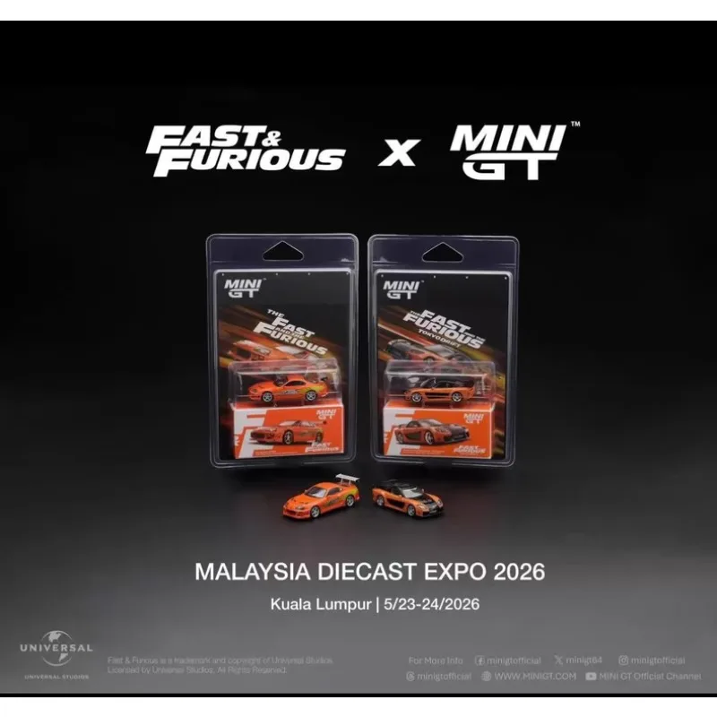 Malaysian exhibition features MINIGT 1/64 alloy Toyota Supra and Mazda RX-7 MDX 2026 scale replica car models
Malaysian exhibition features MINIGT 1/64 alloy Toyota Supra and Mazda RX-7 MDX 2026 scale replica car models