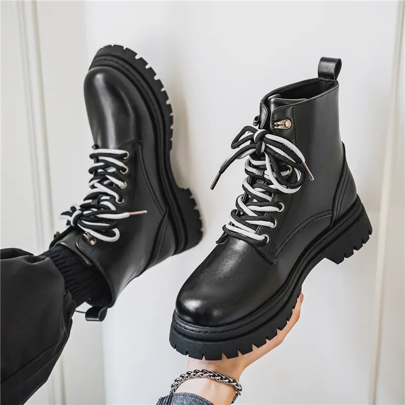 Men's Leather Waterproof Lace Up Chukka Ankle Boots Oxford Dress Boots Casual Business Work Daily Shoes For Men
Men's Leather Waterproof Lace Up Chukka Ankle Boots Oxford Dress Boots Casual Business Work Daily Shoes For Men
