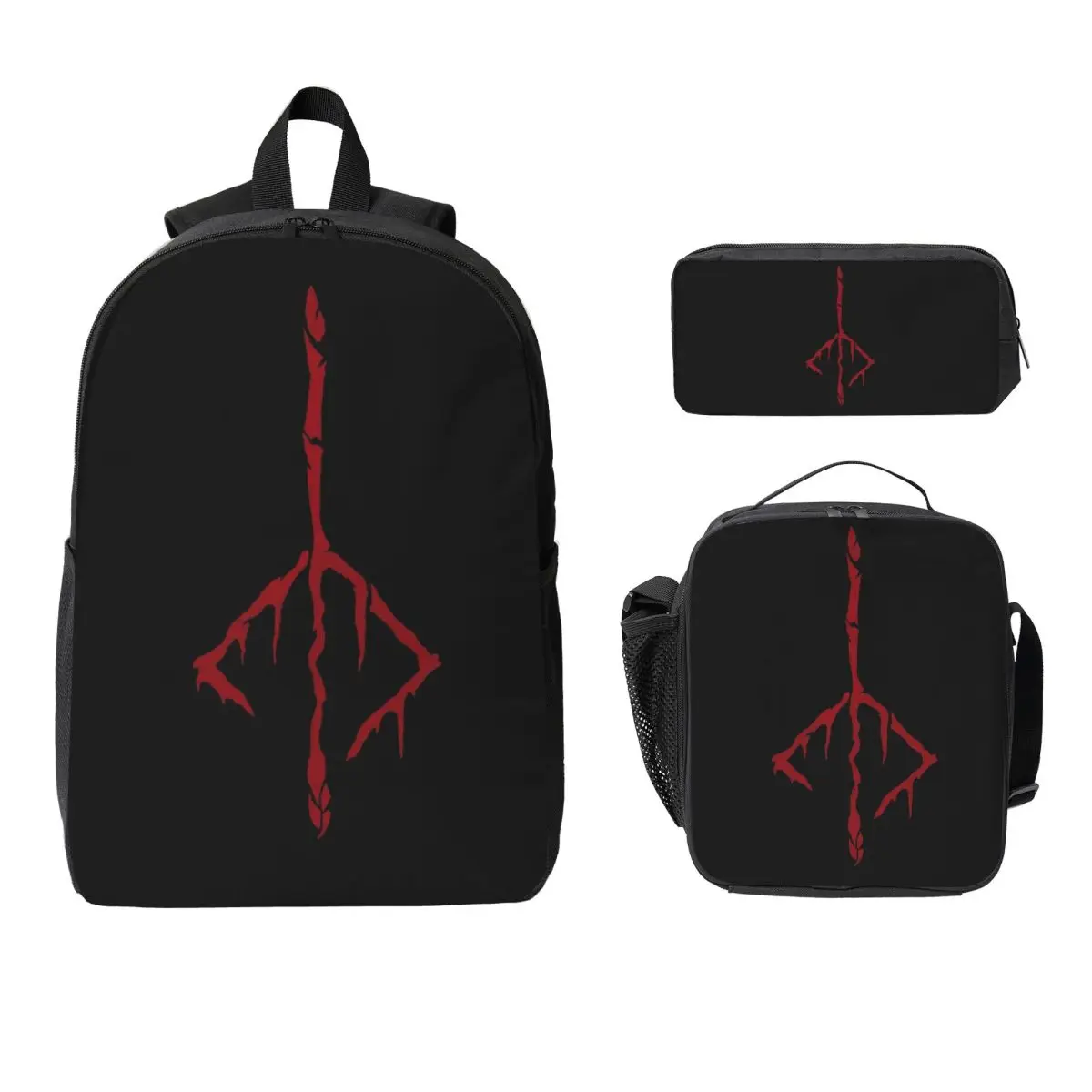 Bloodborne Hunter's Mark Backpack Boys Girls BookBag School Bag Computer Shoulder Bags 3ps Insulated Lunch Bag Pencil Case
Bloodborne Hunter's Mark Backpack Boys Girls BookBag School Bag Computer Shoulder Bags 3ps Insulated Lunch Bag Pencil Case