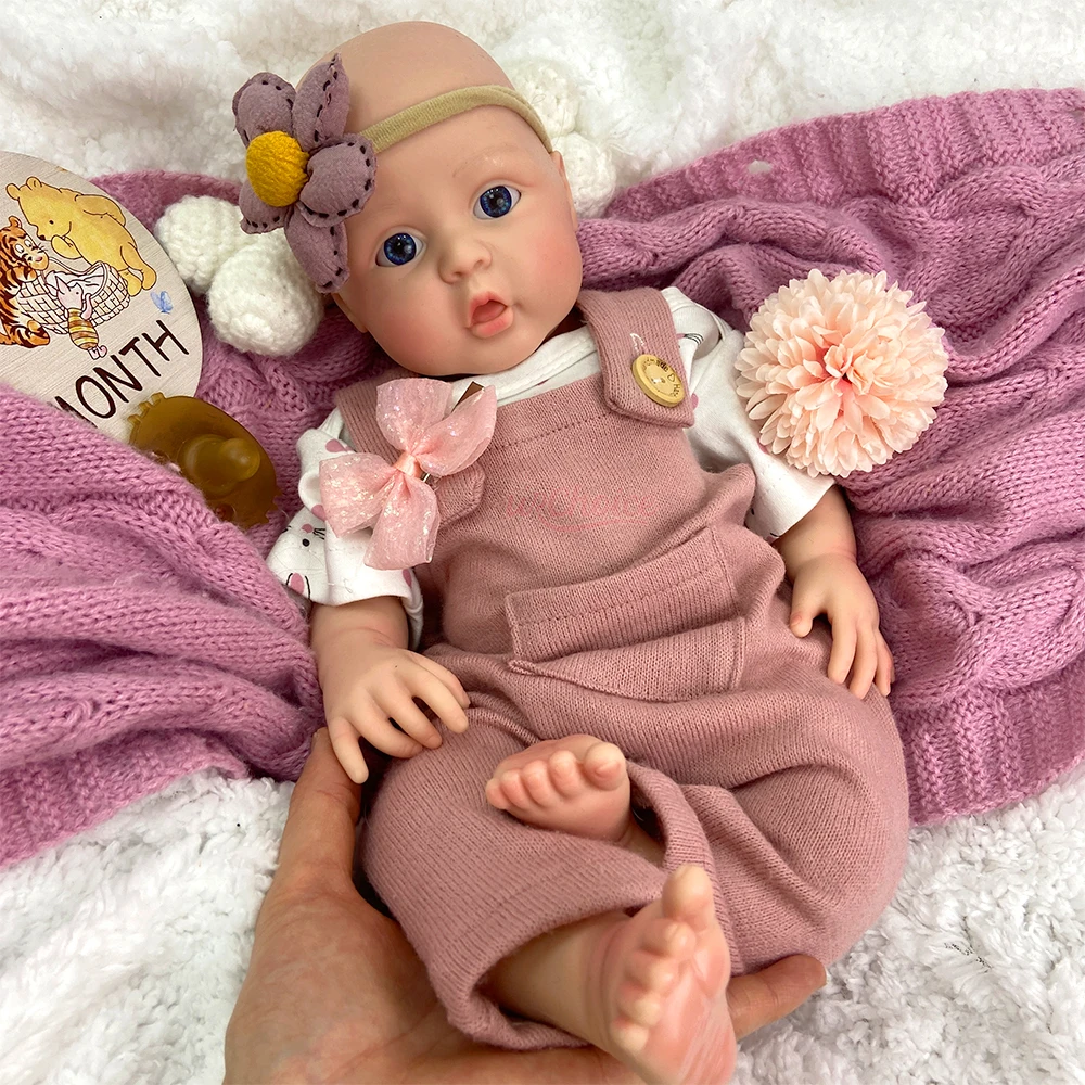 Кукла-реборн девочка 42 см из премиального силикона, реалистичная, как новорожденный, гибкая, позируемая, коллекционная игрушка для любителей реборнов
Кукла-реборн девочка 42 см из премиального силикона, реалистичная, как новорожденный, гибкая, позируемая, коллекционная игрушка для любителей реборнов