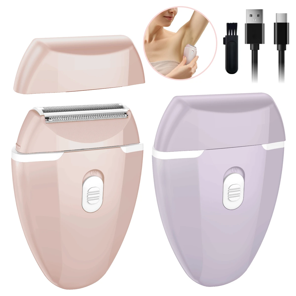 Electric Shaver Women Trimmer Shaver Razor with Trimmer for Armpit Legs Hair and Arms Hair Bikini Area,Shaver for All Skin Hair
Electric Shaver Women Trimmer Shaver Razor with Trimmer for Armpit Legs Hair and Arms Hair Bikini Area,Shaver for All Skin Hair