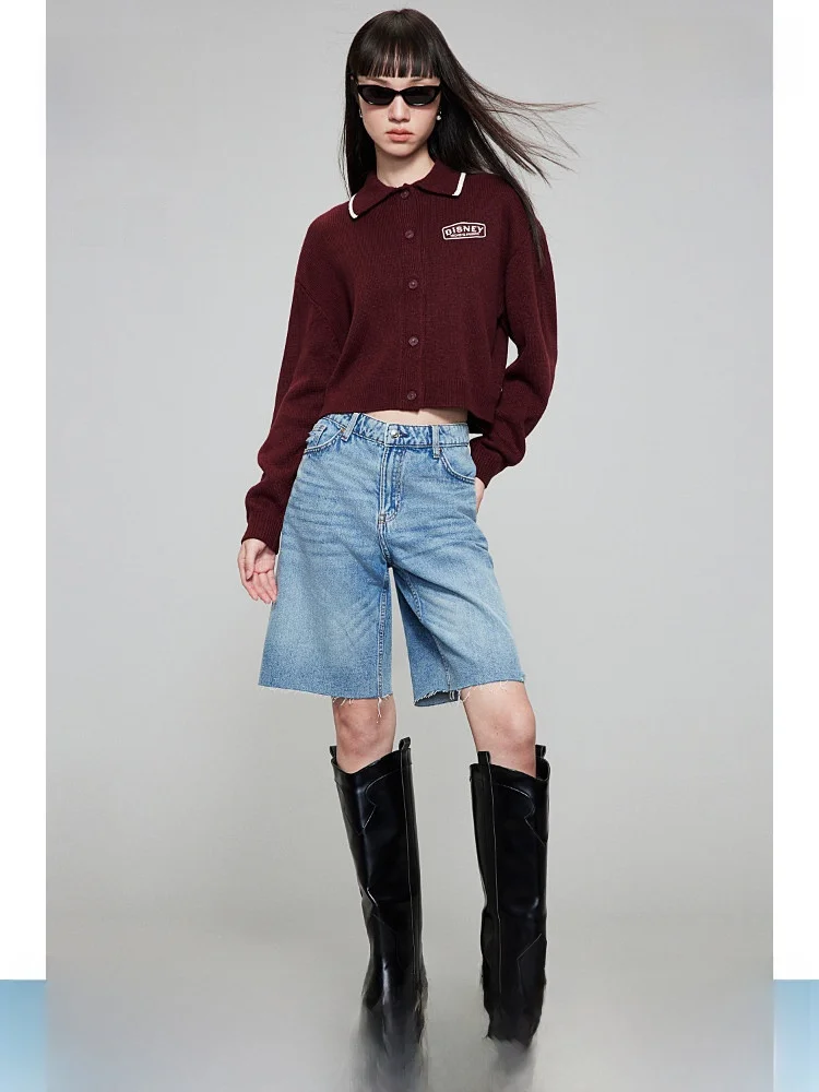 Red Knitted Sweater HM Women's Faion Spring Turn-down Collar Open Cardigan Long Sve ort Length Acrylic Fiber 00%
Red Knitted Sweater HM Women's Faion Spring Turn-down Collar Open Cardigan Long Sve ort Length Acrylic Fiber 00%