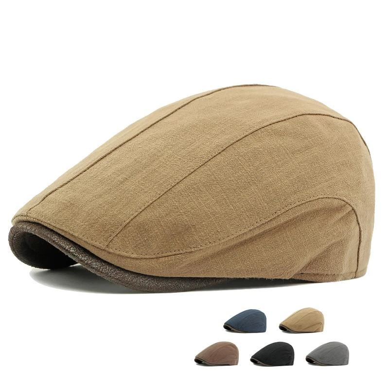 Men's Beret Hat Four Seasons Casual Style Patchwork Design Solid Color Cotton-Polyester Blend Size 55-59cm
Men's Beret Hat Four Seasons Casual Style Patchwork Design Solid Color Cotton-Polyester Blend Size 55-59cm