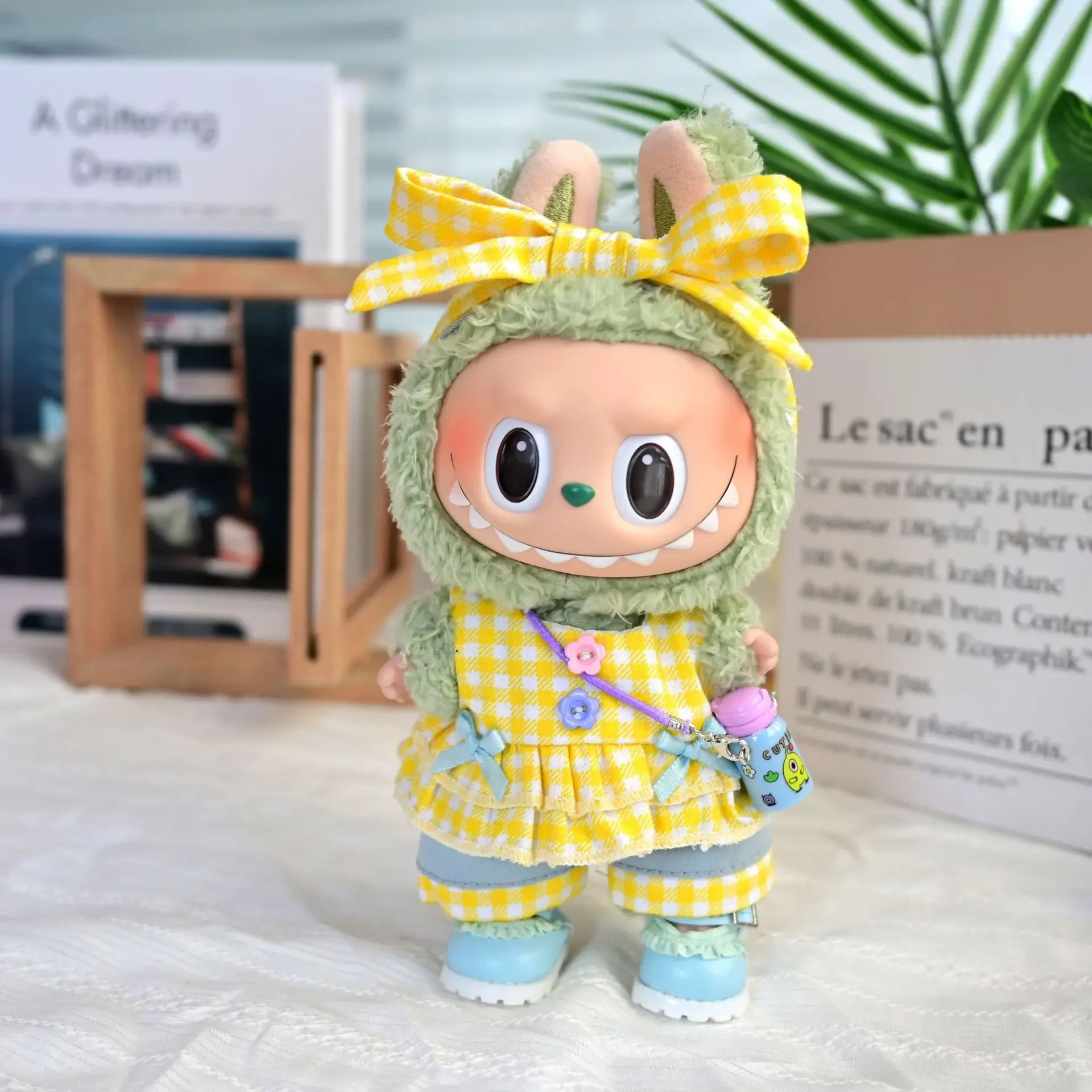 17cm Labubu Blind Box Outfit Set - Macaron Plaid Overalls Costume for Sit Party Dolls | Casual Changeable Doll Clothes
17cm Labubu Blind Box Outfit Set - Macaron Plaid Overalls Costume for Sit Party Dolls | Casual Changeable Doll Clothes