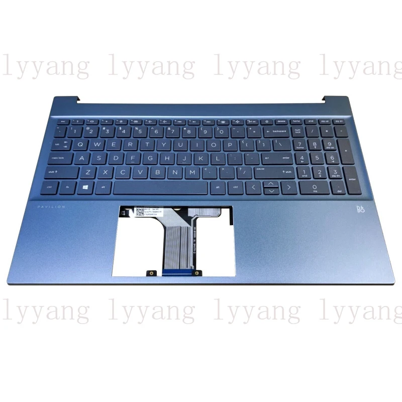 f New For HP Pavilion 15-eg 15-eh Palmrest w/ Backlit Keyboard Blue M08920-001 US
f New For HP Pavilion 15-eg 15-eh Palmrest w/ Backlit Keyboard Blue M08920-001 US