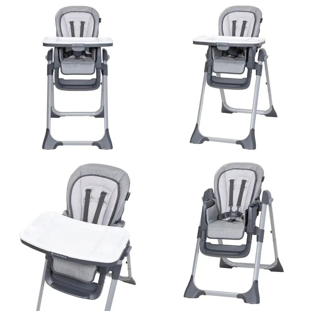 3-in-1 Cozy Grey High Chair for Comfortable Seating
3-in-1 Cozy Grey High Chair for Comfortable Seating