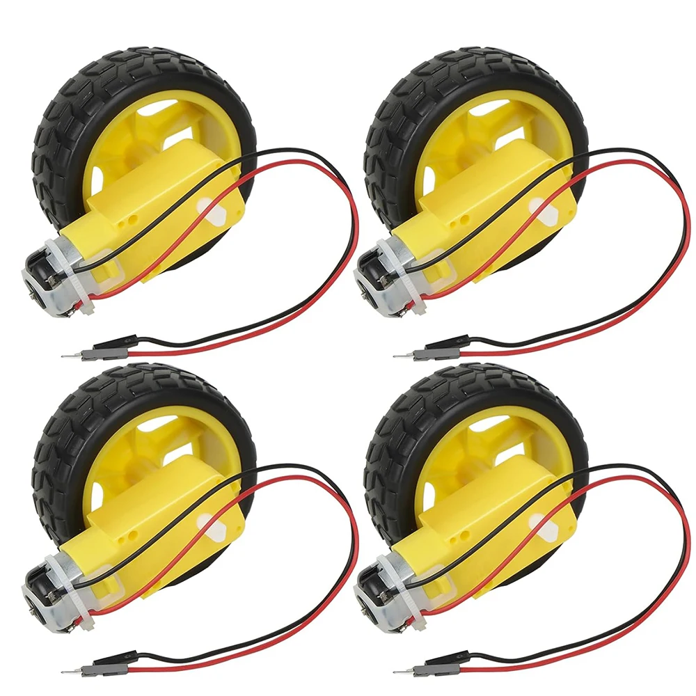 4 комплекта двигателя TT с выводами, двигатель коробки передач постоянного тока 3-6 В, двойной вал, передаточное число 200 об/мин, двигатель 1:48, комплект колес с шинами для DIY Smart Car Robot
4 комплекта двигателя TT с выводами, двигатель коробки передач постоянного тока 3-6 В, двойной вал, передаточное число 200 об/мин, двигатель 1:48, комплект колес с шинами для DIY Smart Car Robot