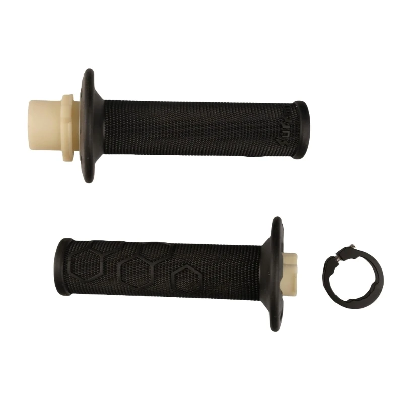 Motorcycle Throttle Grip Set Rubber Handlebar Replacement Accelerated Handle with Clamp for Electric Dirt Bike Riding D7YA
Motorcycle Throttle Grip Set Rubber Handlebar Replacement Accelerated Handle with Clamp for Electric Dirt Bike Riding D7YA