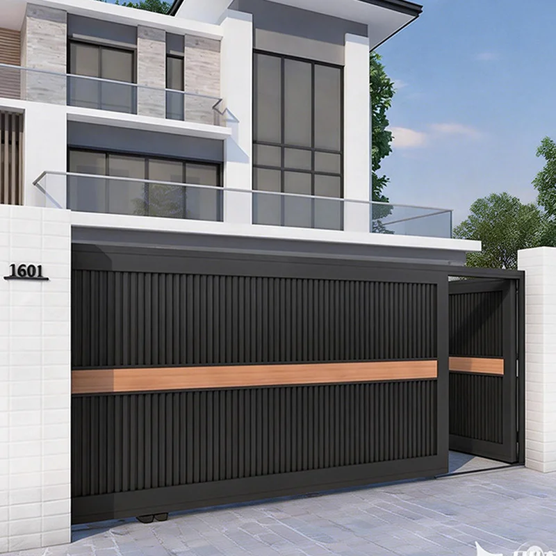 Customizable Sliding Electric Gate for Industrial Use Villa Exterior Driveway Metal Gate Automatic Opening Pattern-Door Supplier
Customizable Sliding Electric Gate for Industrial Use Villa Exterior Driveway Metal Gate Automatic Opening Pattern-Door Supplier