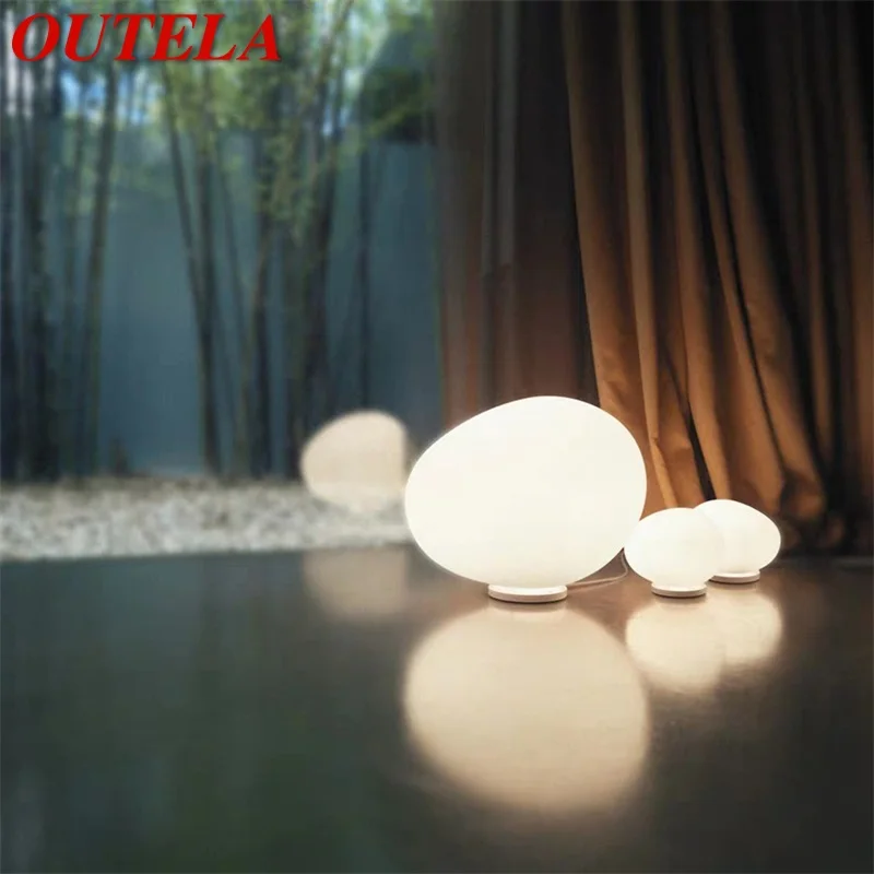 OUTELA Nordic Table Light Creative LED White Eggs Shape ModernLamps Bedroom for Home Decoration
OUTELA Nordic Table Light Creative LED White Eggs Shape ModernLamps Bedroom for Home Decoration