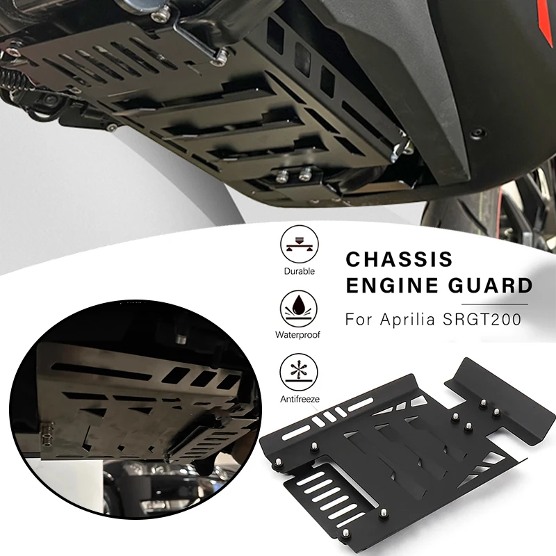 Chassis Protect plate For Aprilia SR GT 200 SRGT200 SRGT 200 2022- Motorcycle Lower Fairing Splash Plate Engine Guard
Chassis Protect plate For Aprilia SR GT 200 SRGT200 SRGT 200 2022- Motorcycle Lower Fairing Splash Plate Engine Guard