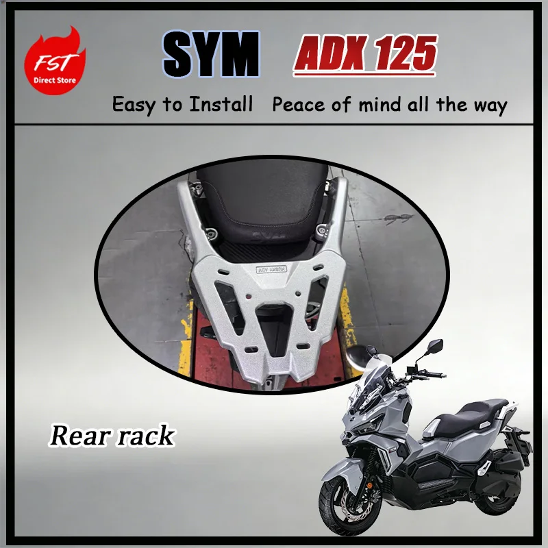 Усиленный задний багажник для SYM ADX 125: Ударопрочный кронштейн для крепления кофра, запчасти и аксессуары для мотоциклов
Усиленный задний багажник для SYM ADX 125: Ударопрочный кронштейн для крепления кофра, запчасти и аксессуары для мотоциклов