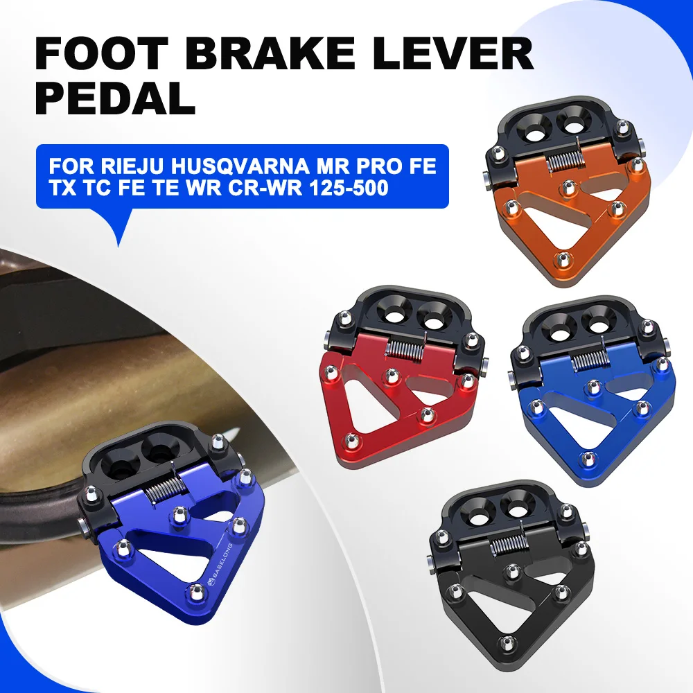 For RIEJU HUSQVARNA MR PRO FE TX TC FE TE WR CR-WR 125 250 300 350 450 500 Rear Foot Brake Pedal Lever Extension Footrest Pad
For RIEJU HUSQVARNA MR PRO FE TX TC FE TE WR CR-WR 125 250 300 350 450 500 Rear Foot Brake Pedal Lever Extension Footrest Pad